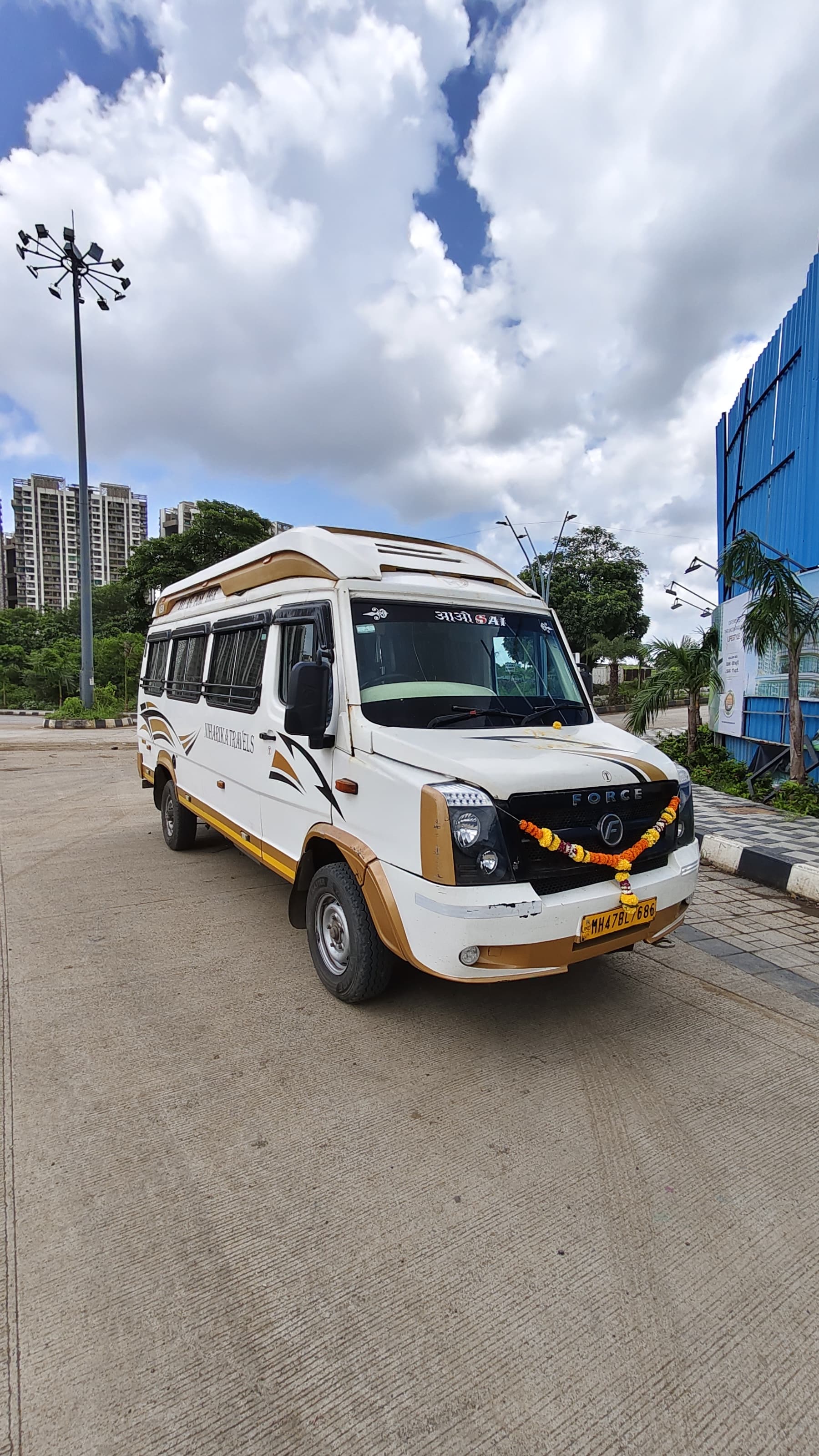 Shree Vighnaharta Force Tempo Traveller with AC